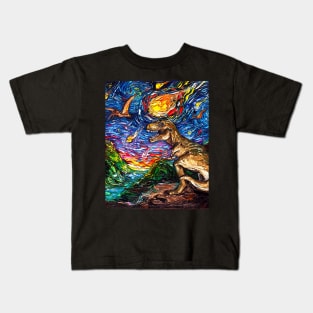 Jurassic Night Kids T-Shirt